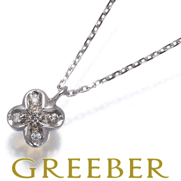  Vendome колье diamond бриллиант 0.05ct комбинированный цвет цветок K18YG/WG BLJ/GENJ