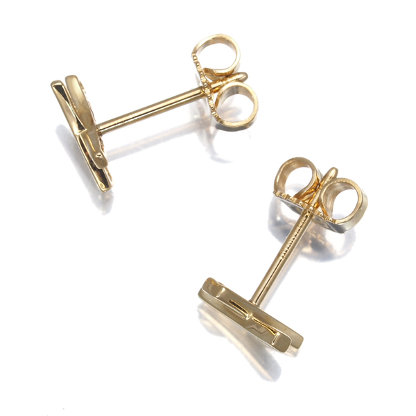 ティファニー ピアス グラフィティX キス K18YG BLJ_画像3