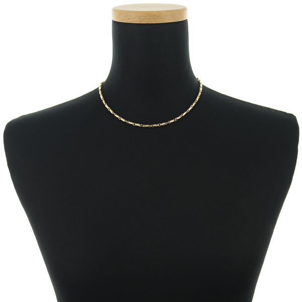 ブルガリ チェーンネックレス パッソドッピオ 40cm K18YG BLJ_画像4