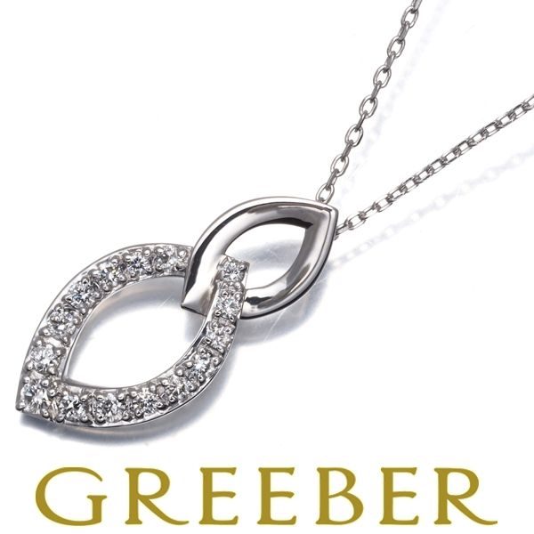  Vendome колье diamond бриллиант 0.15ct K18WG BLJ/GENJ