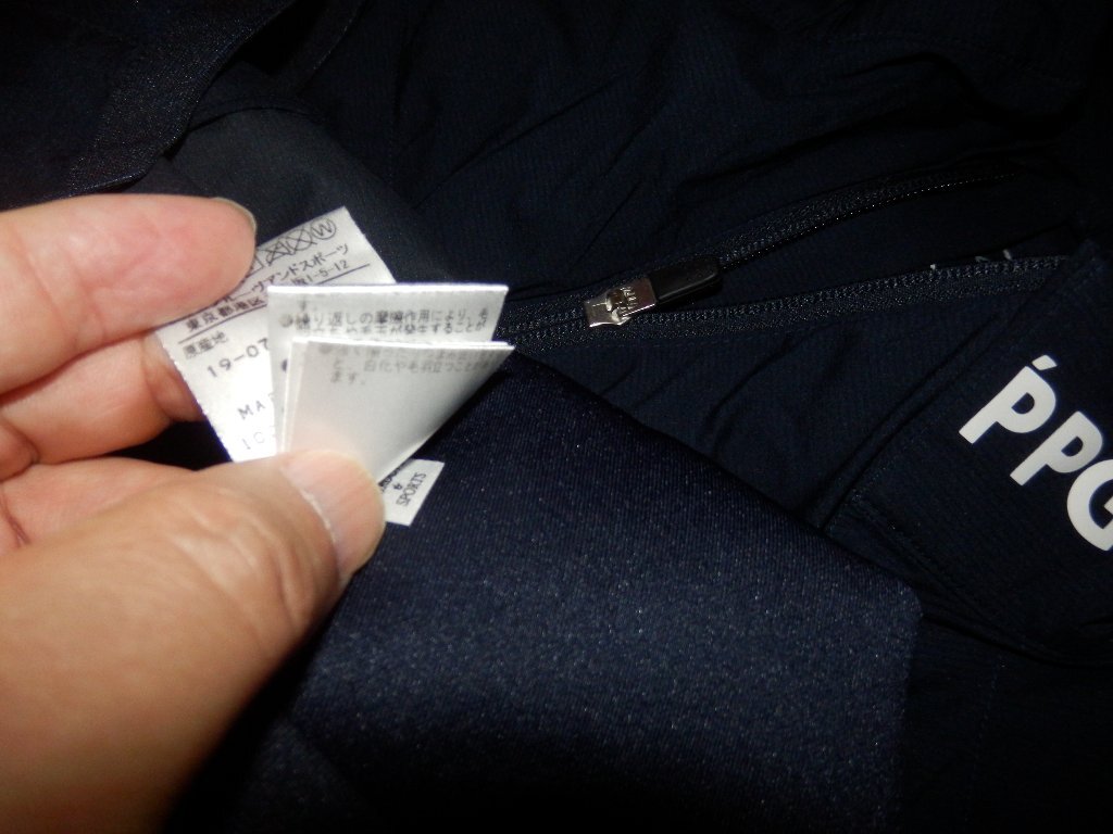 осознание бирка иметь прекрасный товар *PEARLY GATES Pearly Gates PGG* популярный с высоким воротником лучший * размер 5 L 2019 год