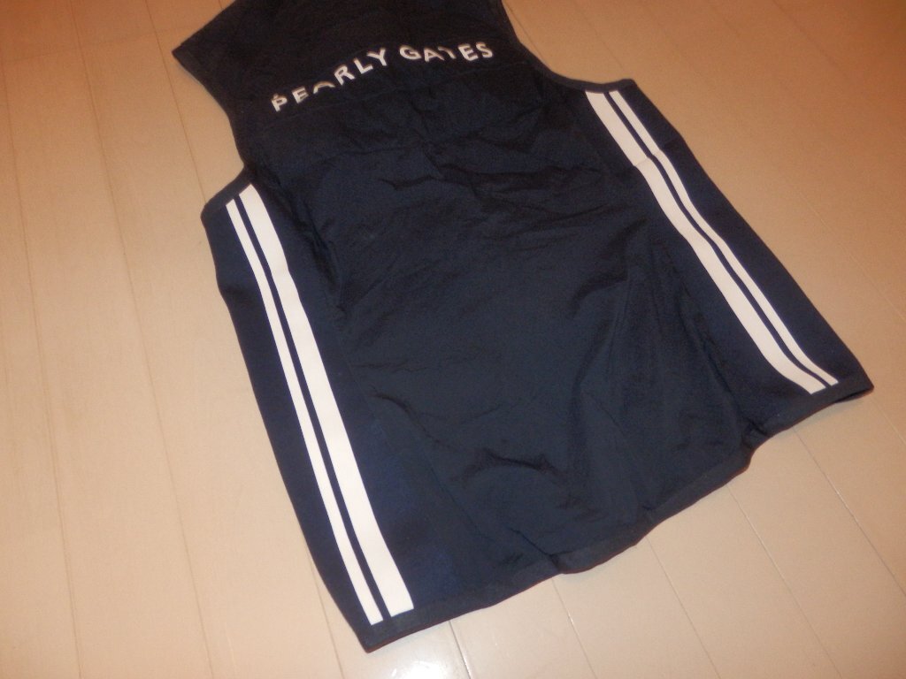 осознание бирка иметь прекрасный товар *PEARLY GATES Pearly Gates PGG* популярный с высоким воротником лучший * размер 5 L 2019 год