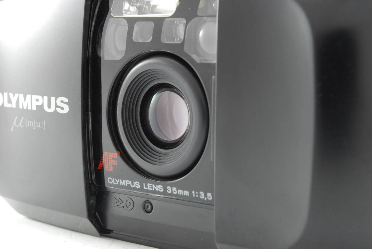 Olympus mju 黒　フィルムカメラ_画像3