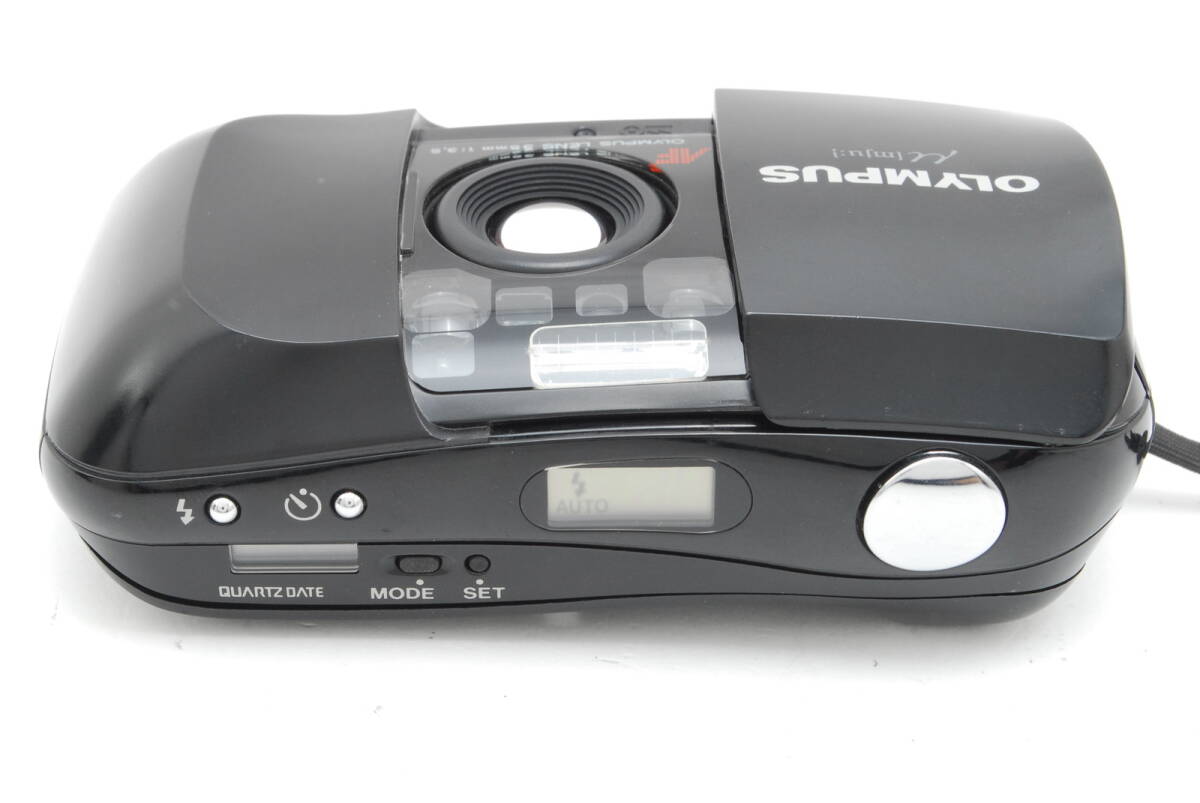 Olympus mju 黒　フィルムカメラ_画像5