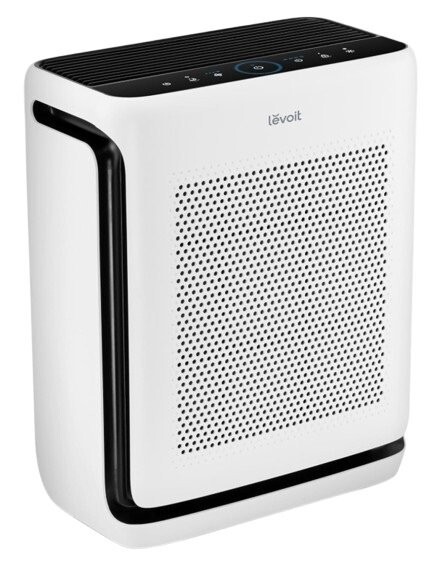 1円スタート Levoit 空気清浄機 レボイト33畳以下 省エネ ペット ハウスダスト 四面吸気口 花粉 静電HEPA LAP-V201S-WJP 白 D05014/JS_画像1