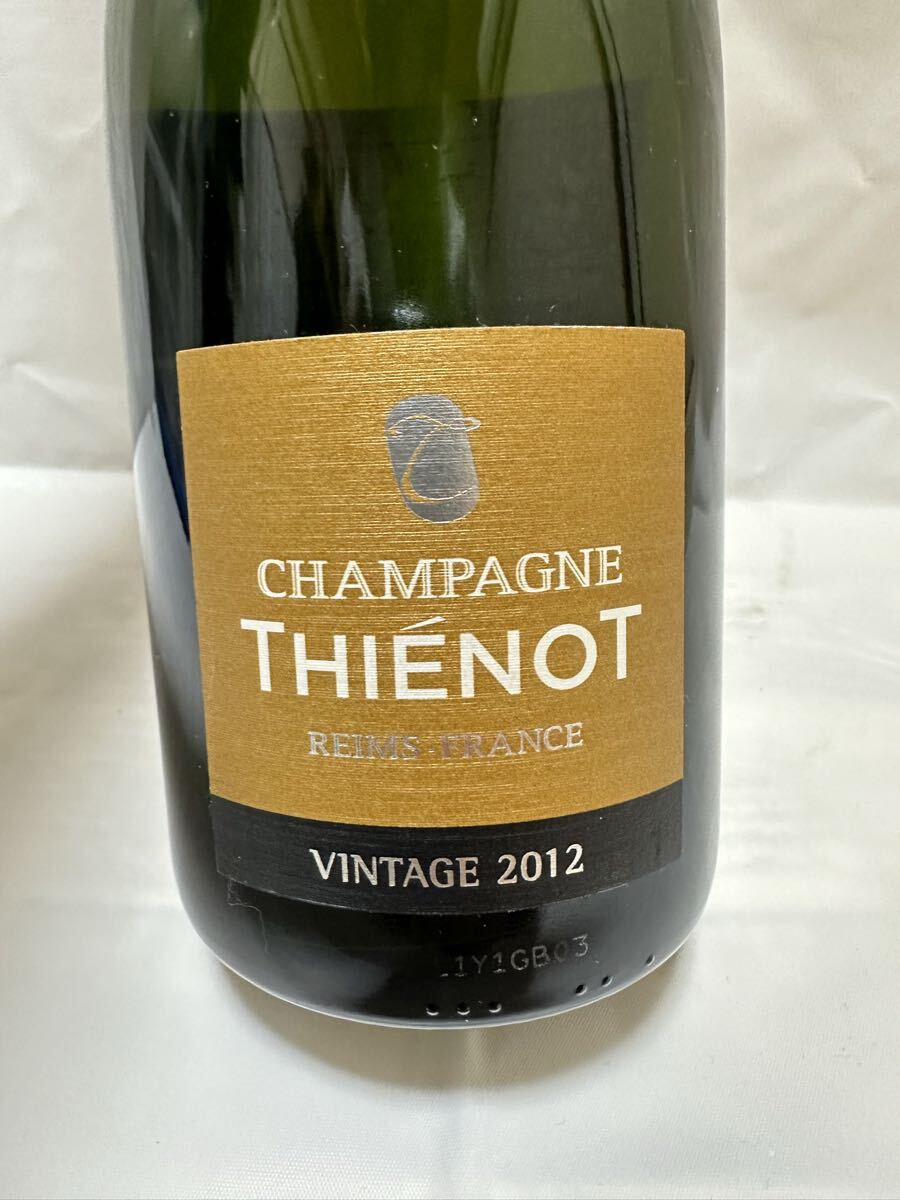 ティエノ ブリュット ヴィンテージ 2012 THIENOT シャンパン  シャンパーニュ 750ml 12%_画像3