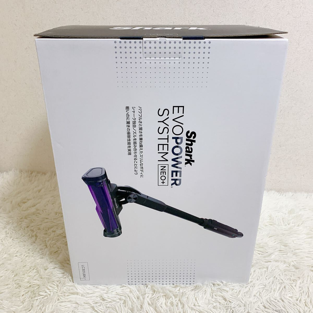 Shark EVOPOWER SYSTEM NEO+ LC301JBK シャーク コードレススティッククリーナー 掃除機 未使用品_画像4