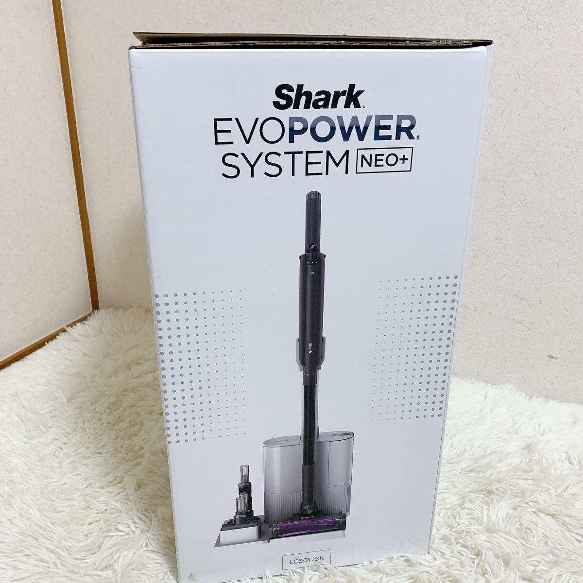 Shark EVOPOWER SYSTEM NEO+ LC301JBK シャーク コードレススティッククリーナー 掃除機 未使用品_画像5