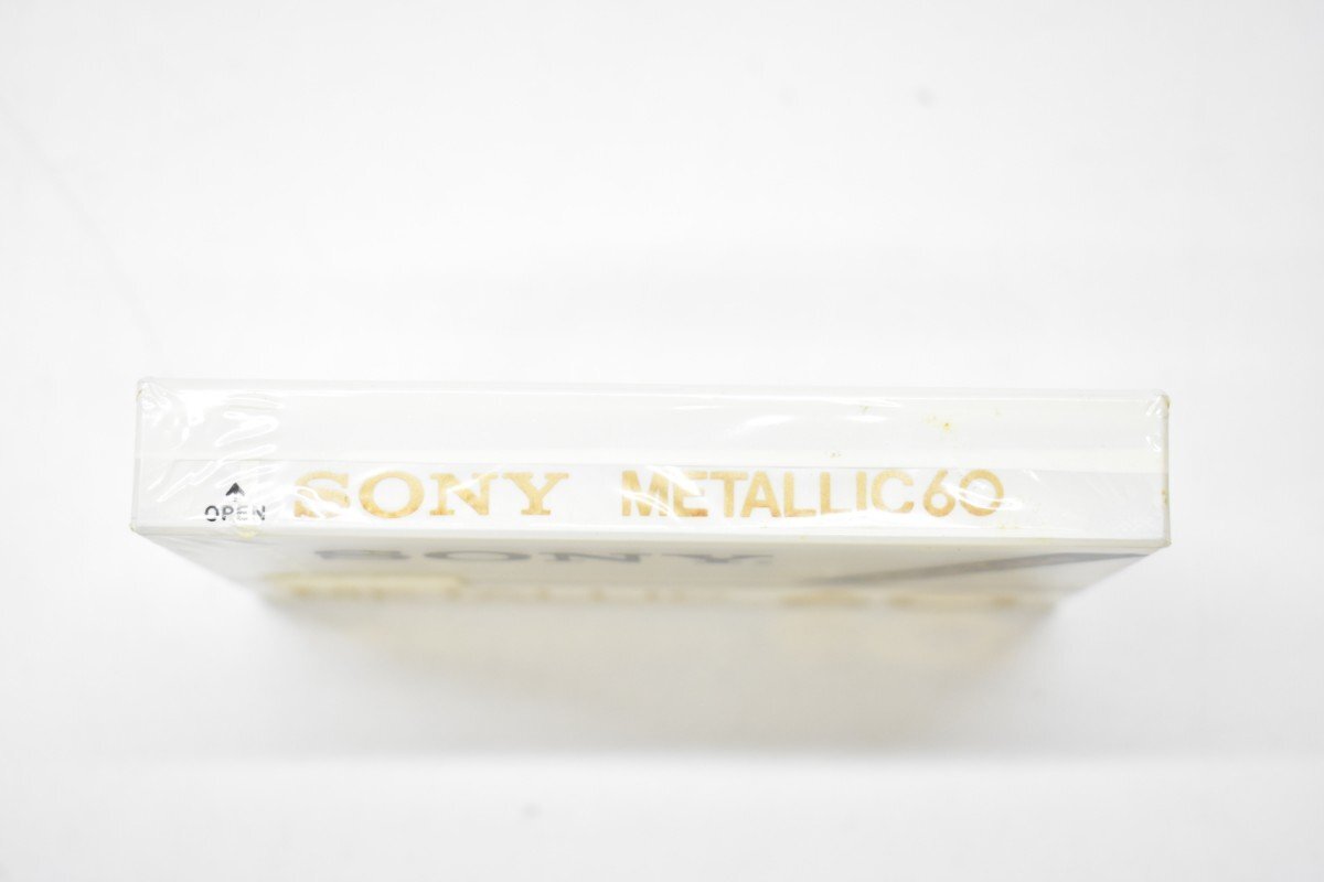 未使用 未開封 SONY METALLIC 60 カセットテープ メタルポジション[ソニー][メタリック][60分][TYPE IV]_画像5