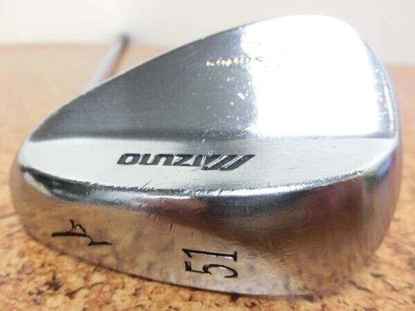 !MIZUNO Mizuno MP T series 51-06 GRAIN FLOW FORGED Wedge 51° steel вал Dynamic Gold FLEX-WEDGE б/у товар!F0787