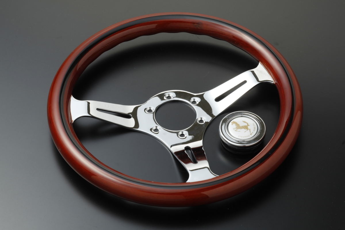 ナルディ クラシック タイプ 高級 ウッド ステアリング 33パイ 330mm 35パイ 350mm 33φ 35φ_画像1