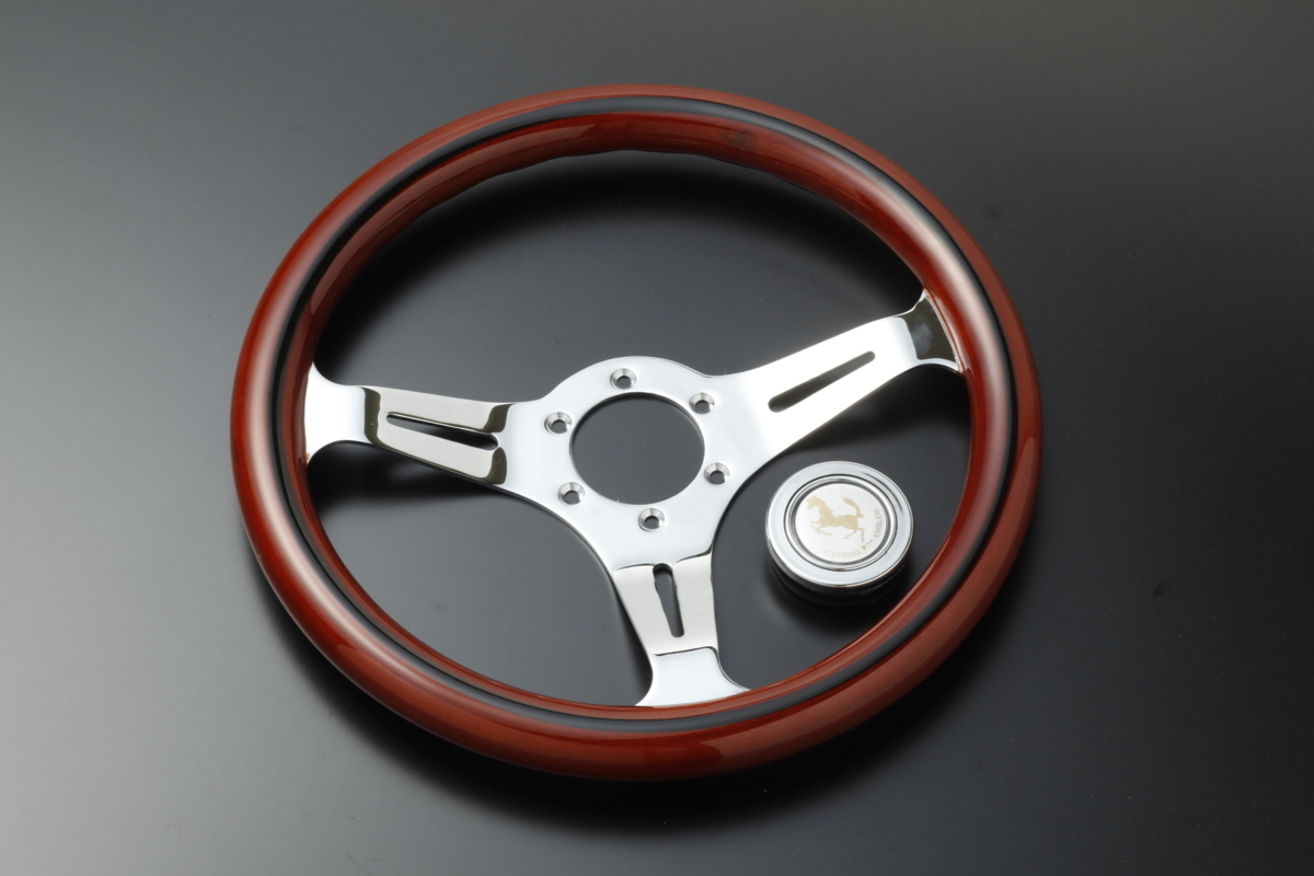 ナルディ クラシック タイプ 高級 ウッド ステアリング 33パイ 330mm 35パイ 350mm 33φ 35φ_画像2