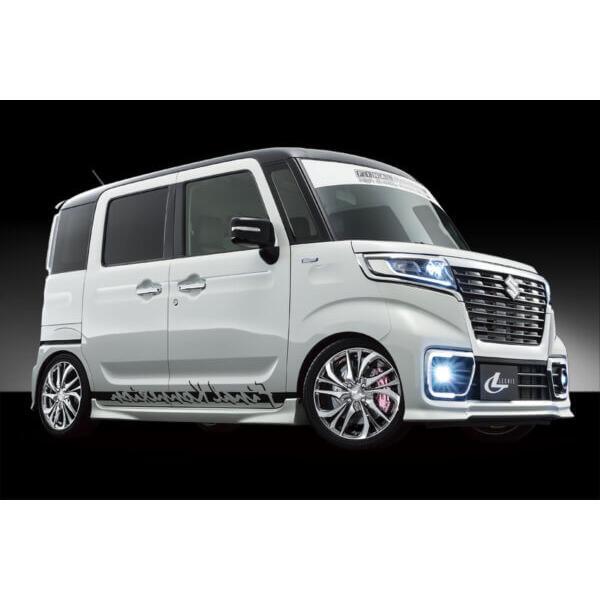 個人宅直送可 レオニスTE アルミホイール4本セット 17x6.5J 4H 100 50 パールブラックミラーカット/LEONIS TE_画像5