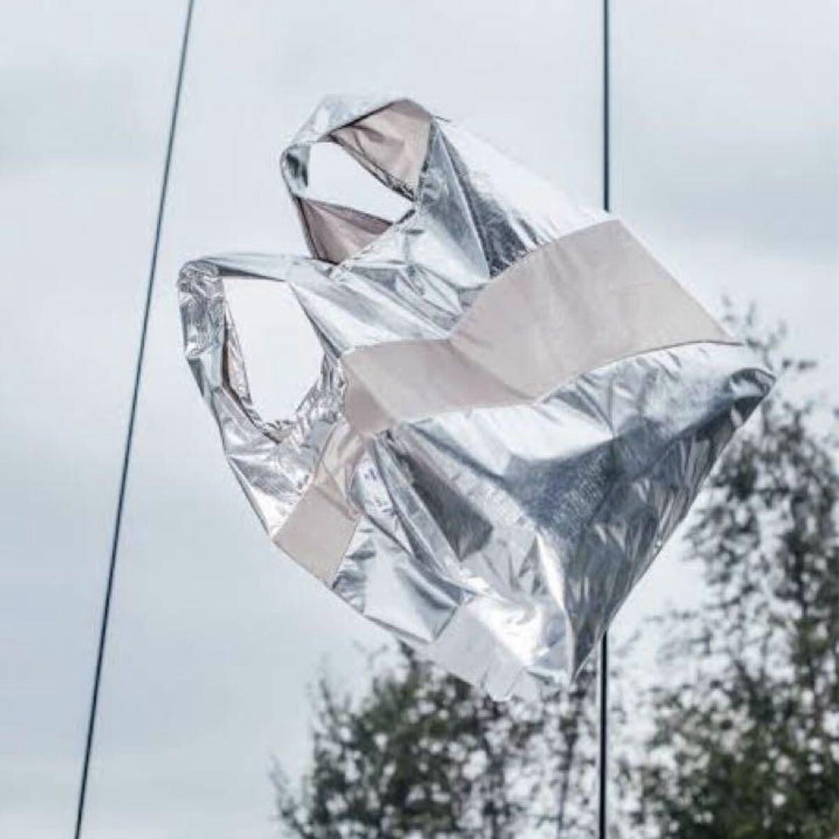  конечная цена редкий редкость Голландия ограничение SUSAN BIJL Susan bell boi man s картинная галерея эко-сумка серебряный M размер складной сумка ограниченный товар десять тысяч .