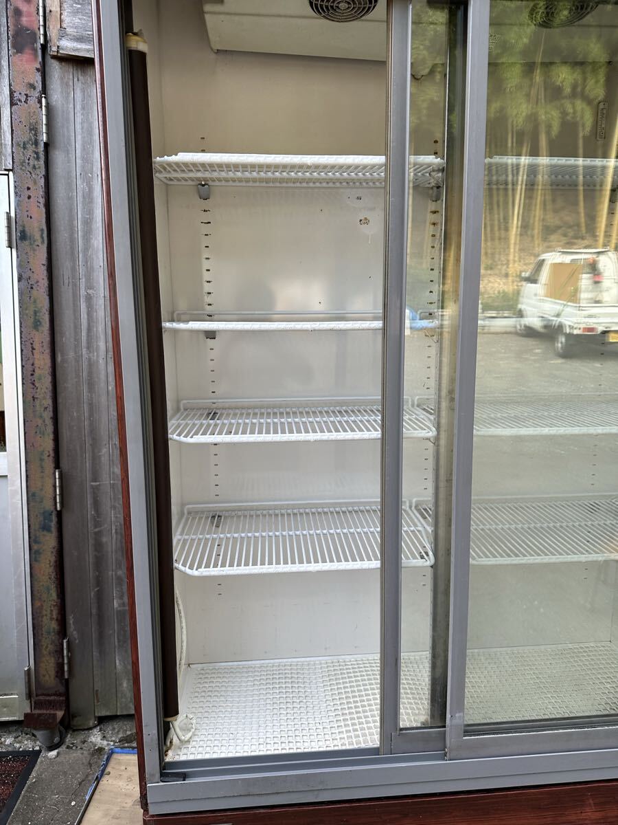 ★引き取り限定　ホシザキ リーチイン冷蔵ショーケース RSB-120BT-B 動作確認済み★bb713_画像6