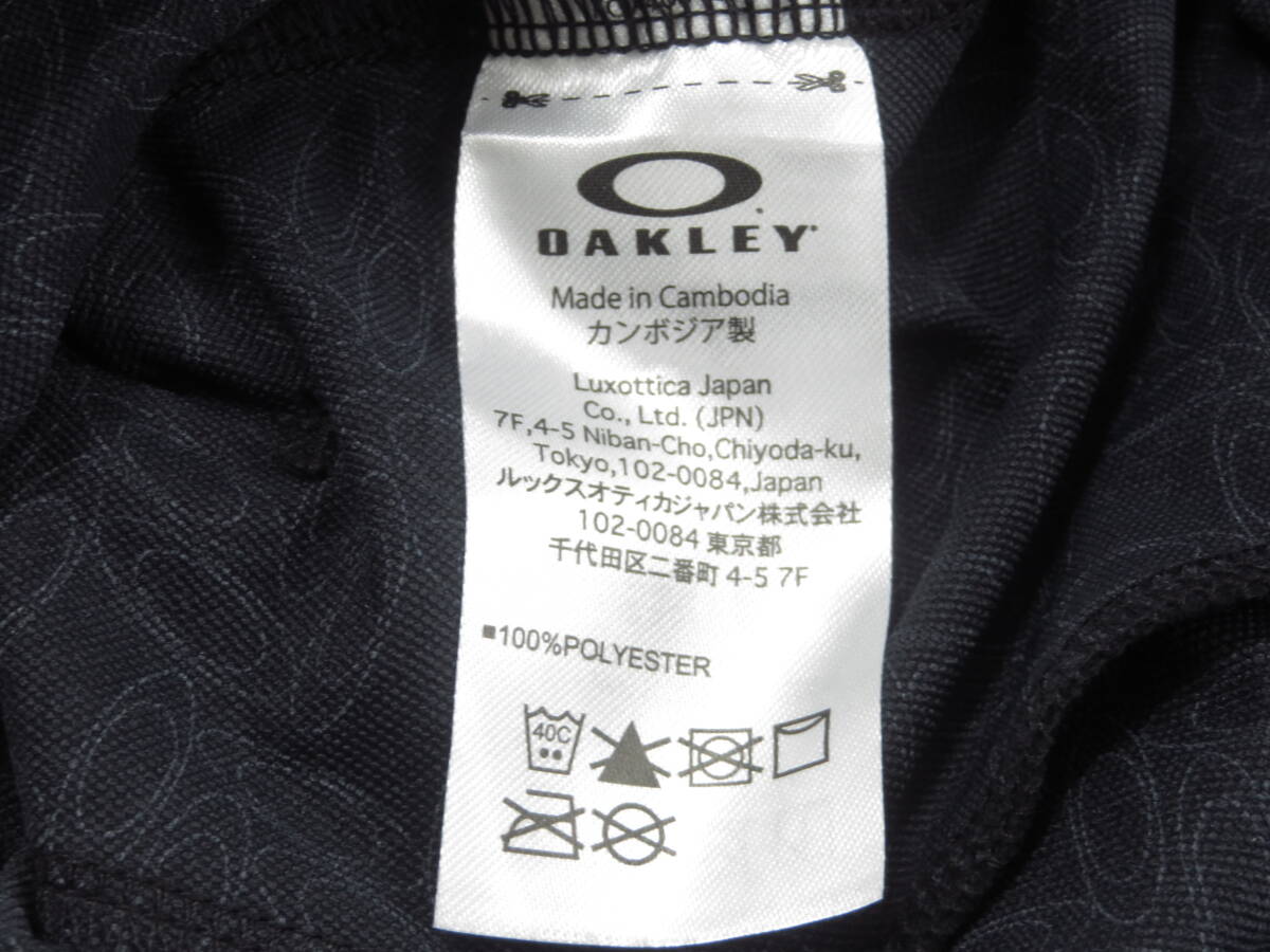 mf60) OAKLEY オークリー BORDERLESS HEAT SHIELD CLOTH PT FOA408431 メンズ クロスパンツ Mサイズ ブラック スポーツウェア_画像8
