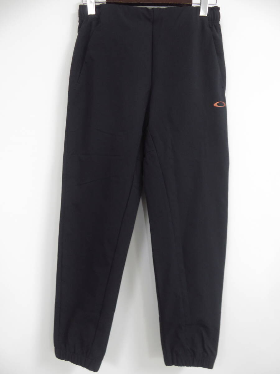mf60) OAKLEY オークリー BORDERLESS HEAT SHIELD CLOTH PT FOA408431 メンズ クロスパンツ Mサイズ ブラック スポーツウェア_画像1