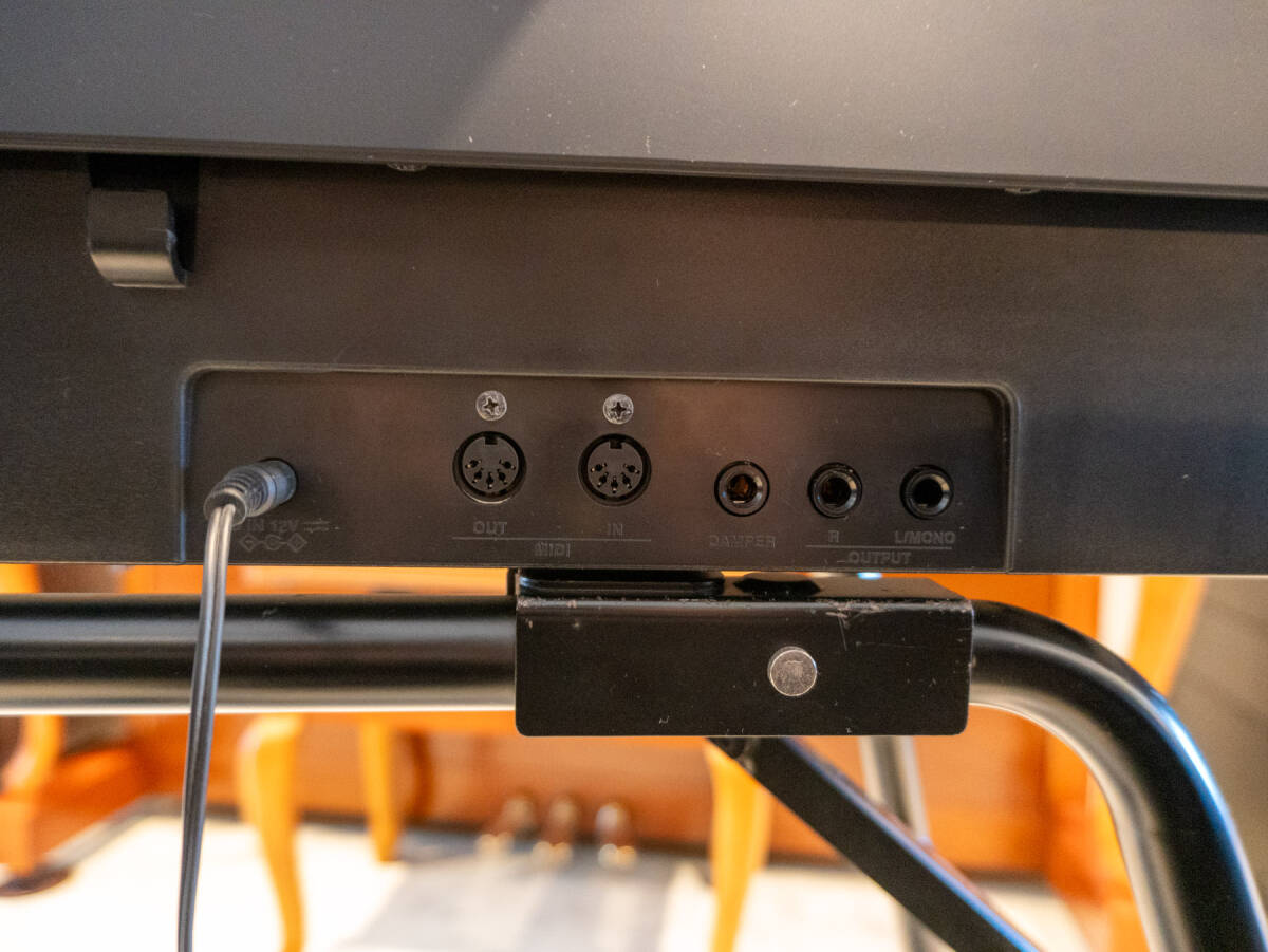 【岡山発】カワイ　中古電子ピアノ　ES110　本体・ペダル　2020年製　ブラック_画像6