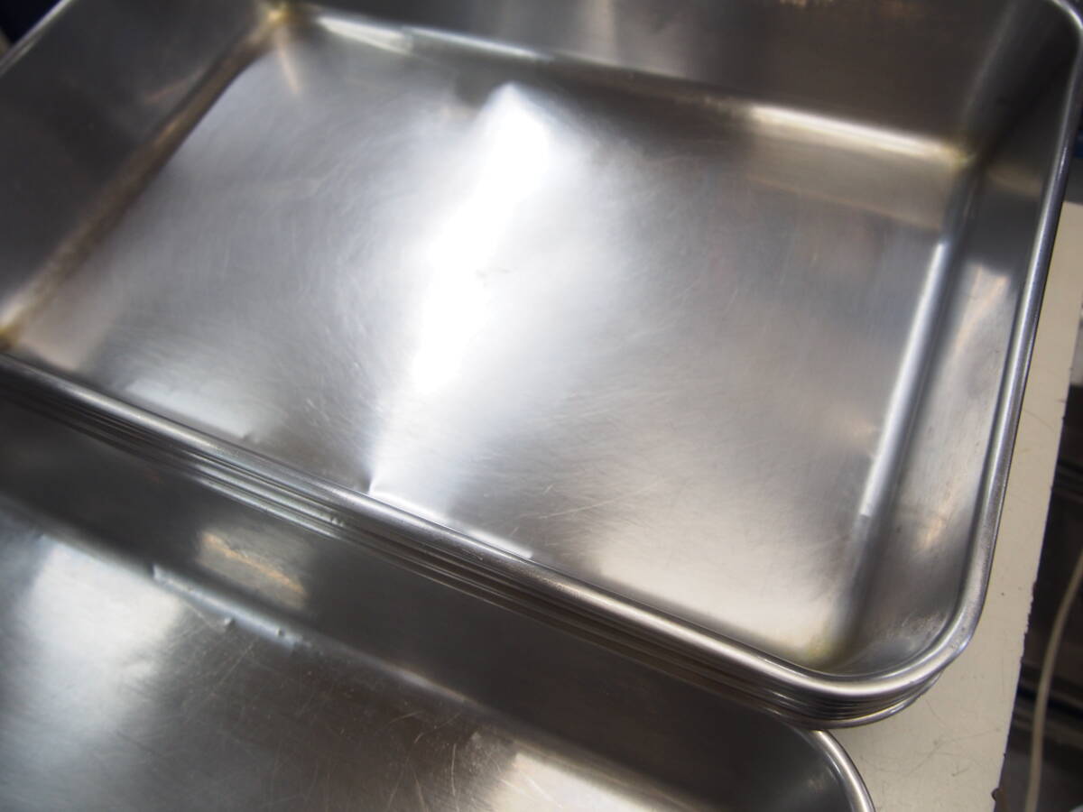 ●中古 ステンレス バット 6枚取 7点 まとめて 厨房 _画像3