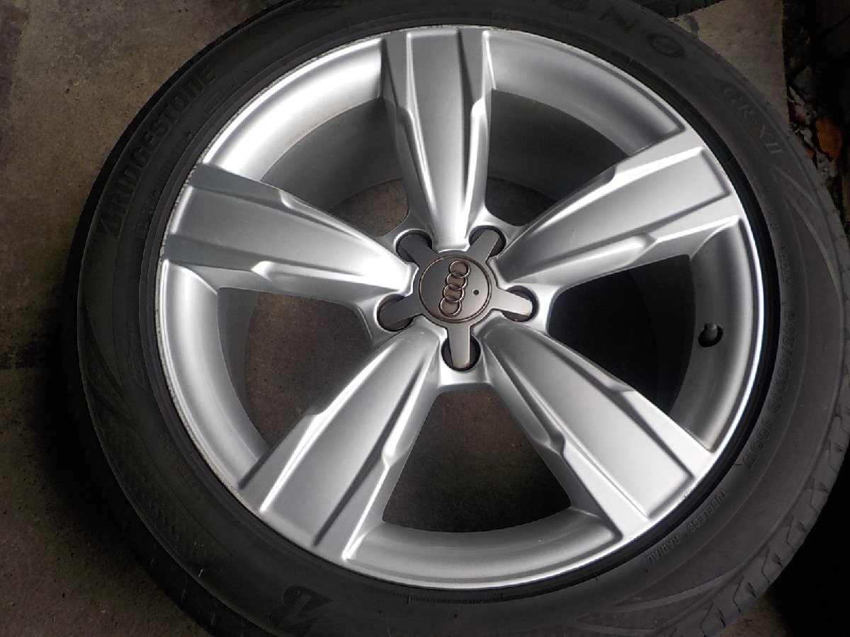 ■業者宛送料安　アウディ　A4　オールロードクワトロ　純正18インチタイヤ4本セット　8J　＋26　112/5　245/45-18　GR-XII■京都発_画像3