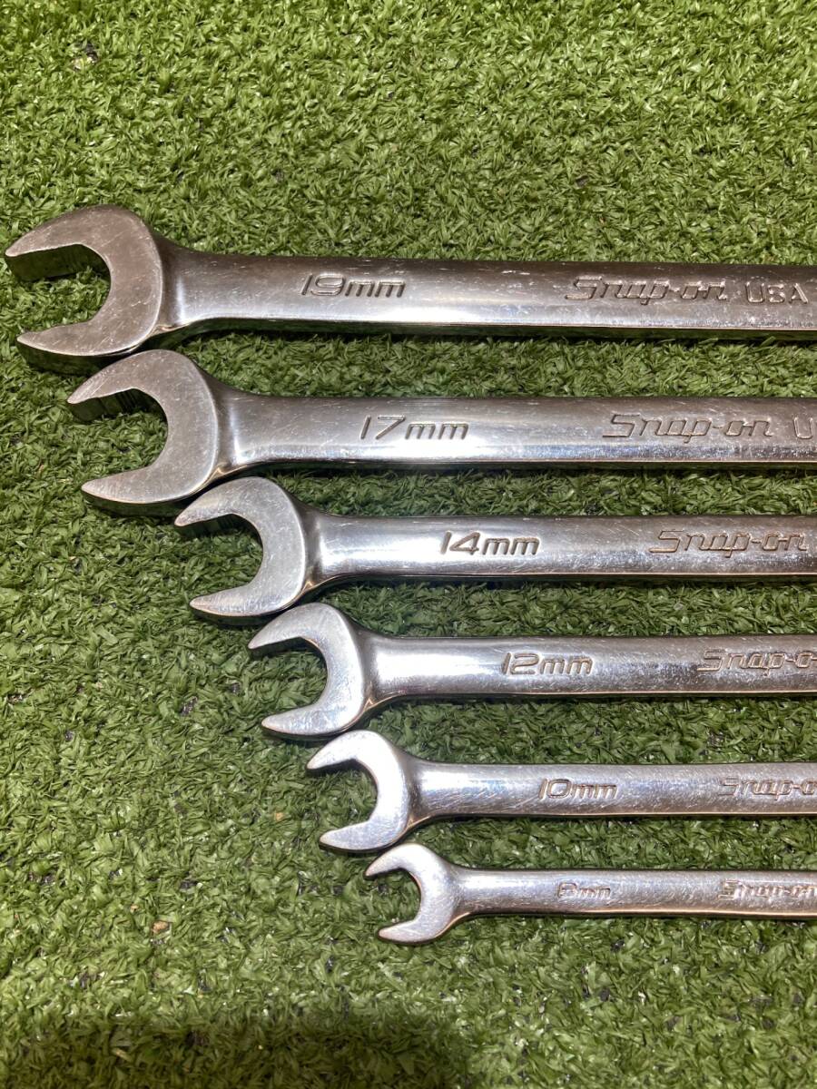 [ б/у товар ][0926]Snap-on комбинированный гаечный ключ комплект SOEXM 6 шт. комплект ITXC11F3IVVS