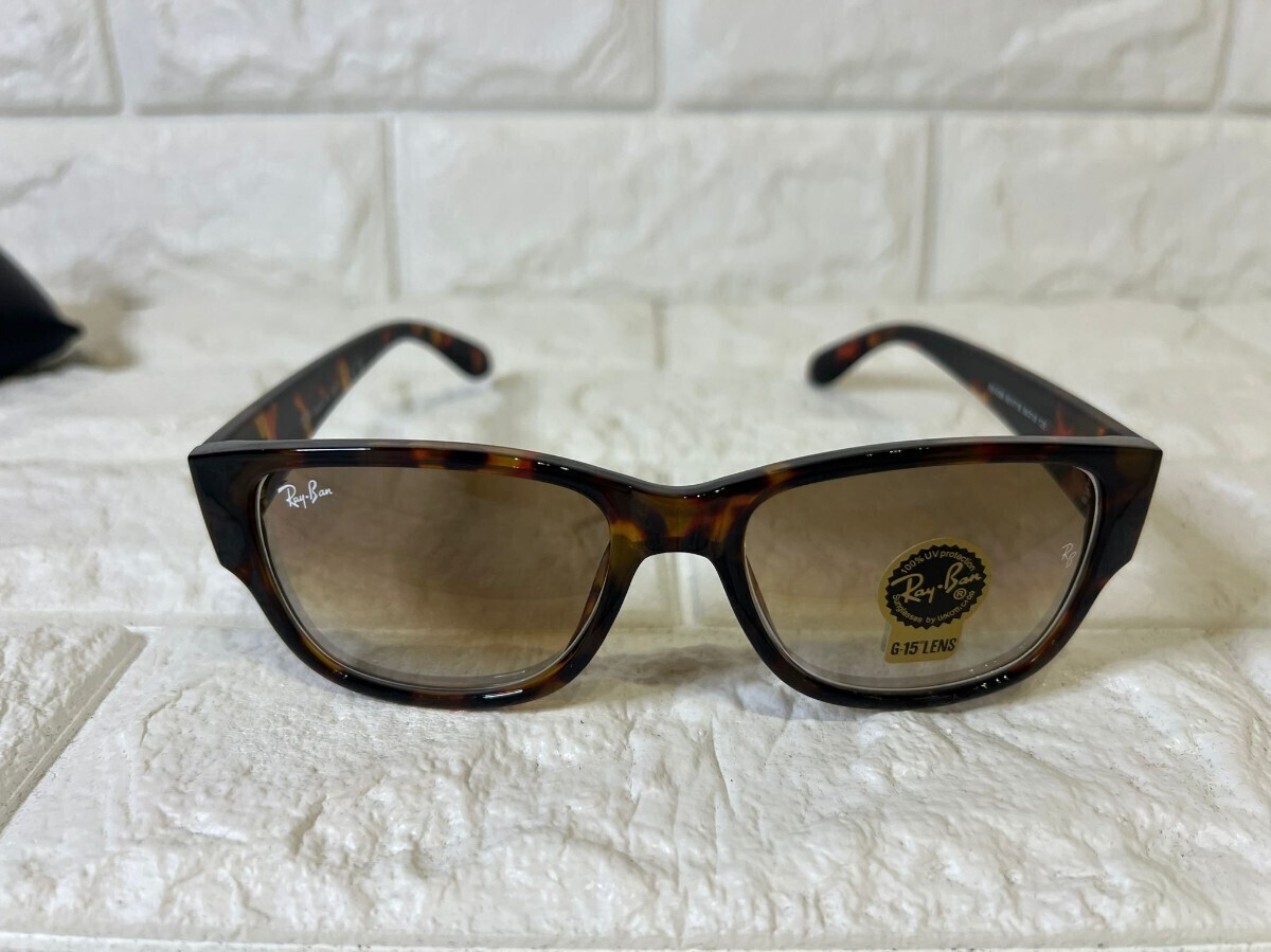 レイバン　Ray-Ban サングラス　グラデーションレンズ　べっ甲フレーム_画像3