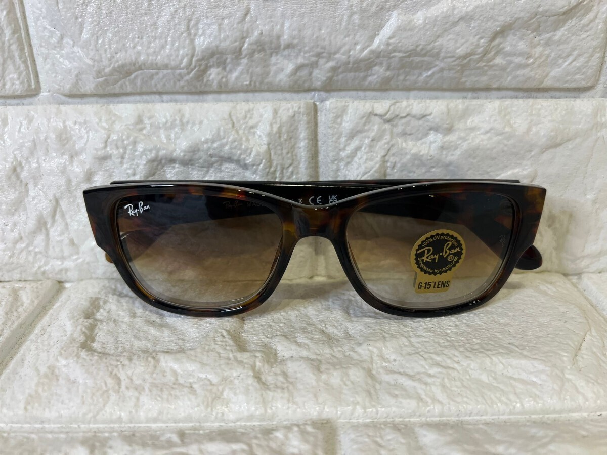 レイバン　Ray-Ban サングラス　グラデーションレンズ　べっ甲フレーム_画像6