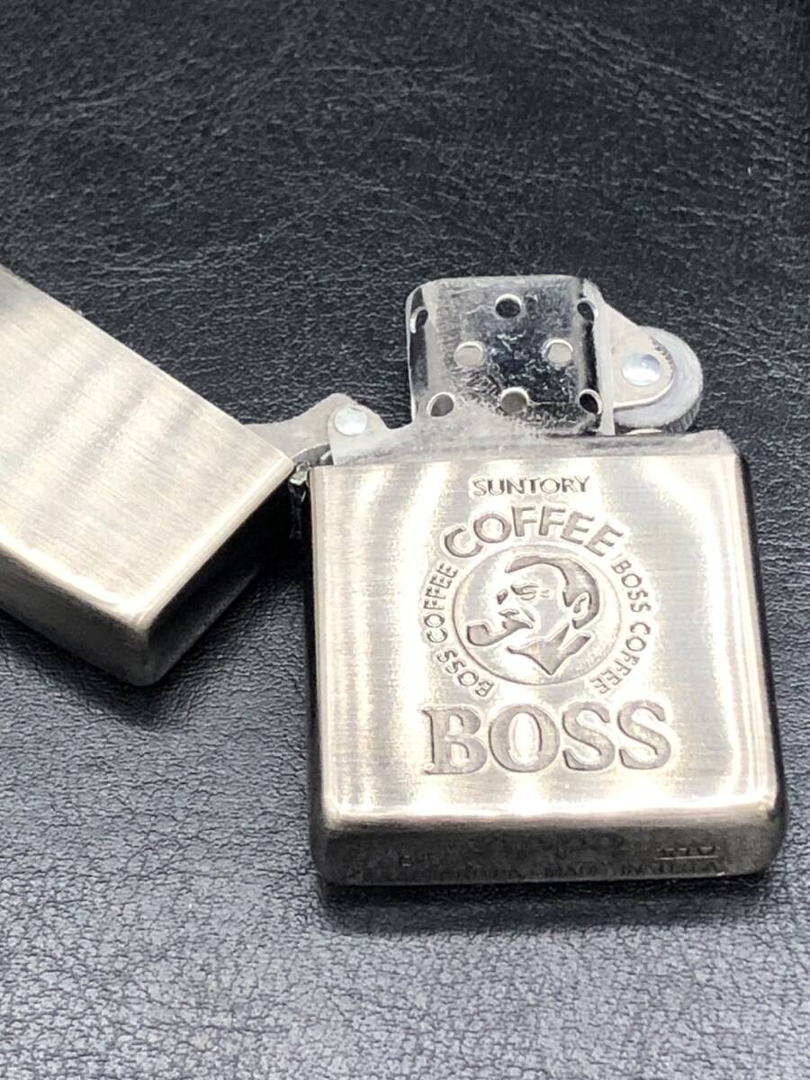 ◆◇R7-333　 Zippo　ジッポー　　SUNTORY　サントリー　BOSS　　ライター　◇◆_画像7