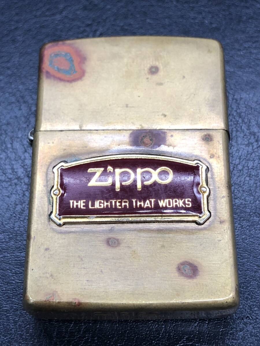 ◆◇R7-335　 Zippo　ジッポー　THE　LIGHTER　THAT　WARKS　　ライター　◇◆_画像1