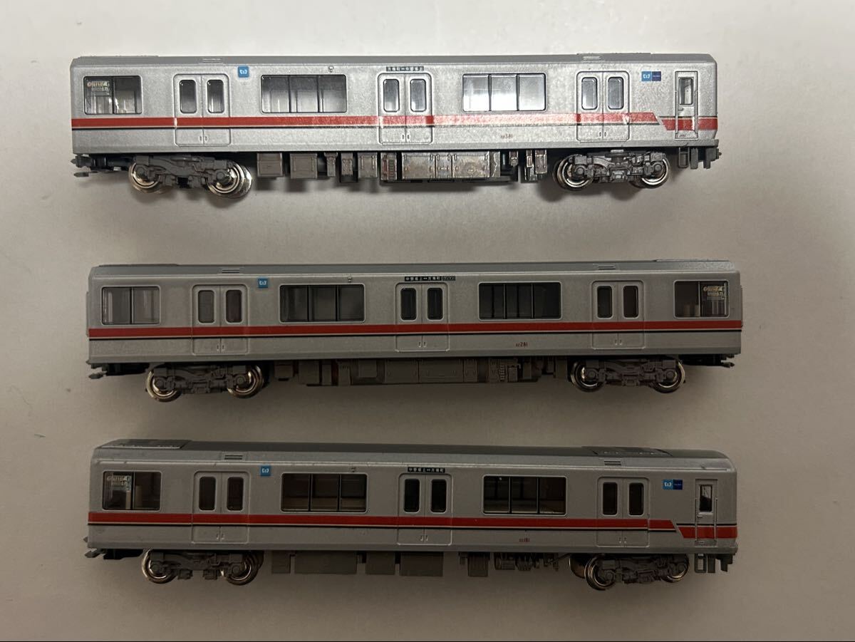 KATO Nゲージ改造品 東京メトロ02系80番台 3両セット 方南町支線_画像4