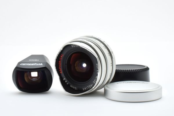 ★良品?外観美品★ Voigtlander フォクトレンダー SUPER WIDE-HELIAR 15mm F4.5 Aspherical Lマウント / 15mm ファインダー #04206a
