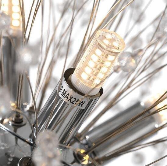 現(xiàn)代風(fēng) シャンデリア LED 対応 9燈ペンダントライト リビング ダイニング 照明 北歐 ファッション ペンダントライト