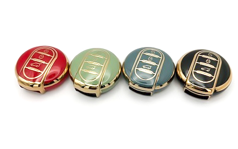 BMW ミニ PTU キーカバー レッド 赤 3ボタン ミニクーパー クロスオーバー F60 クラブマン F54 F55 F56 F57 スマートキー キーレス_画像6