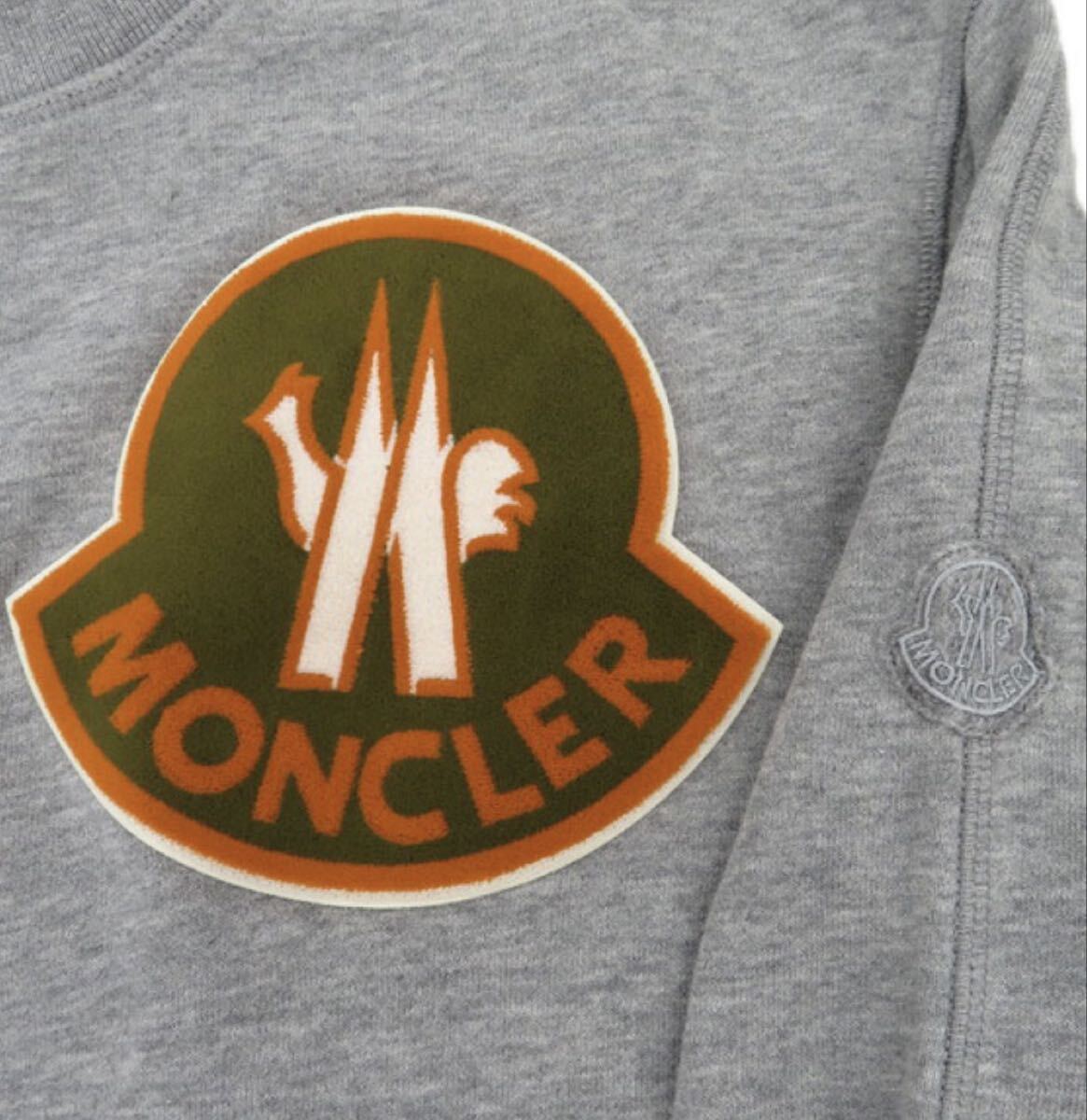美品★【MONCLER】国内正規モンクレール ジーニアス 長袖スウェットM 高級デラックスクリーニング済♪_画像9
