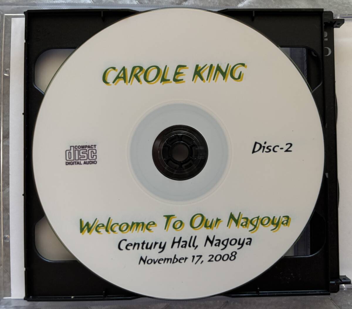 レアライヴCD CAROLE KING/Welcome To My Nagoya[2008]_画像4