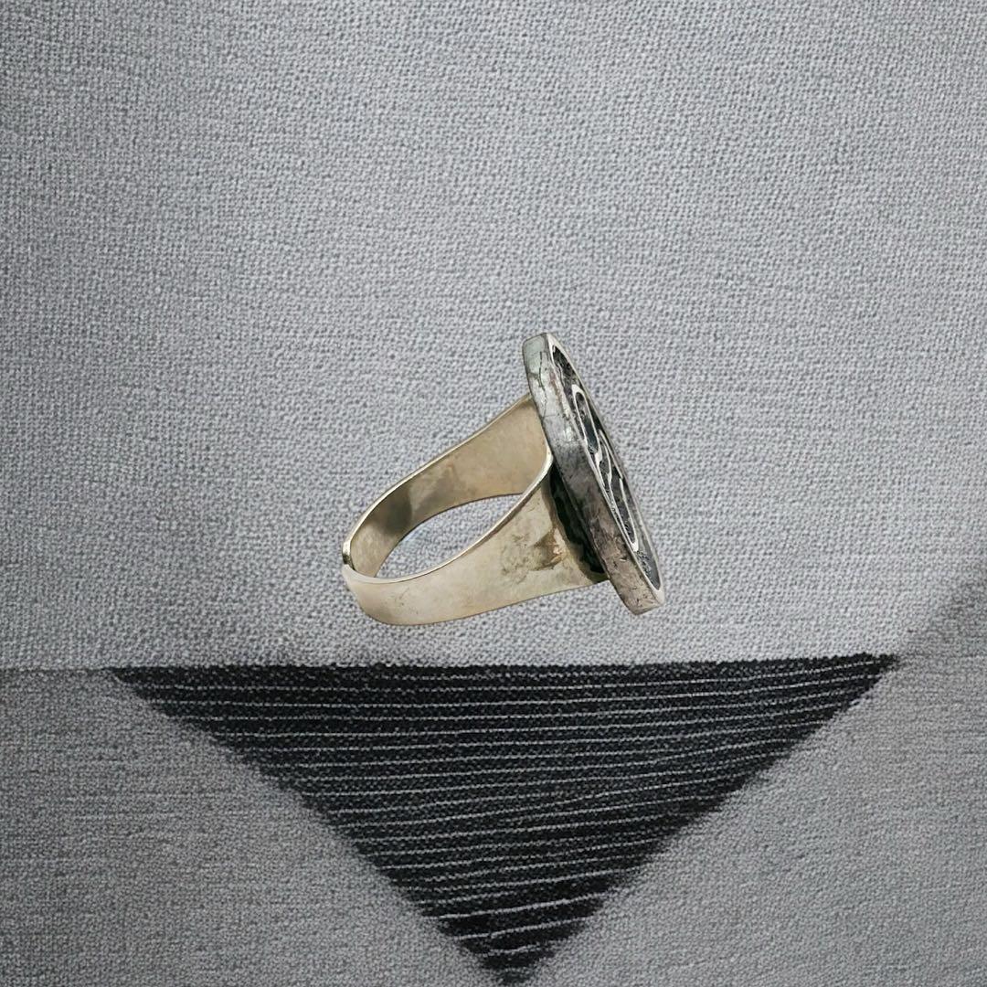 vinatge ring 00s archive 魚 シルバー リング 希少_画像2