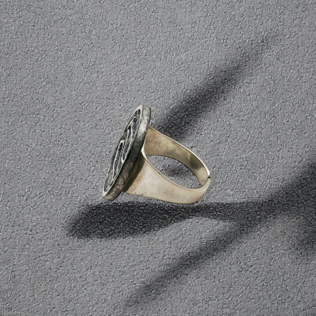 vinatge ring 00s archive 魚 シルバー リング 希少_画像4