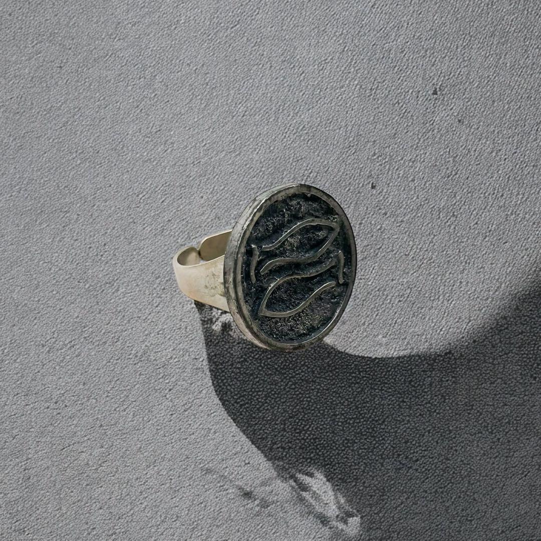 vinatge ring 00s archive 魚 シルバー リング 希少_画像5