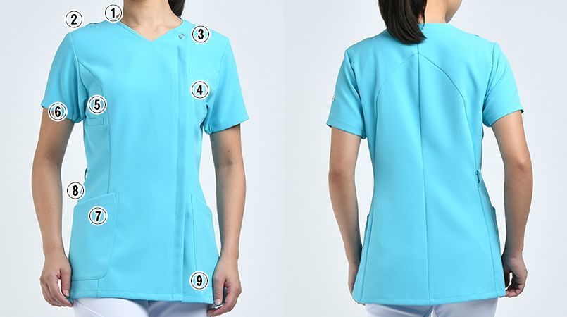 【新品】Wacoal ワコール 医療用 スクラブジャケット HI704 S_画像6