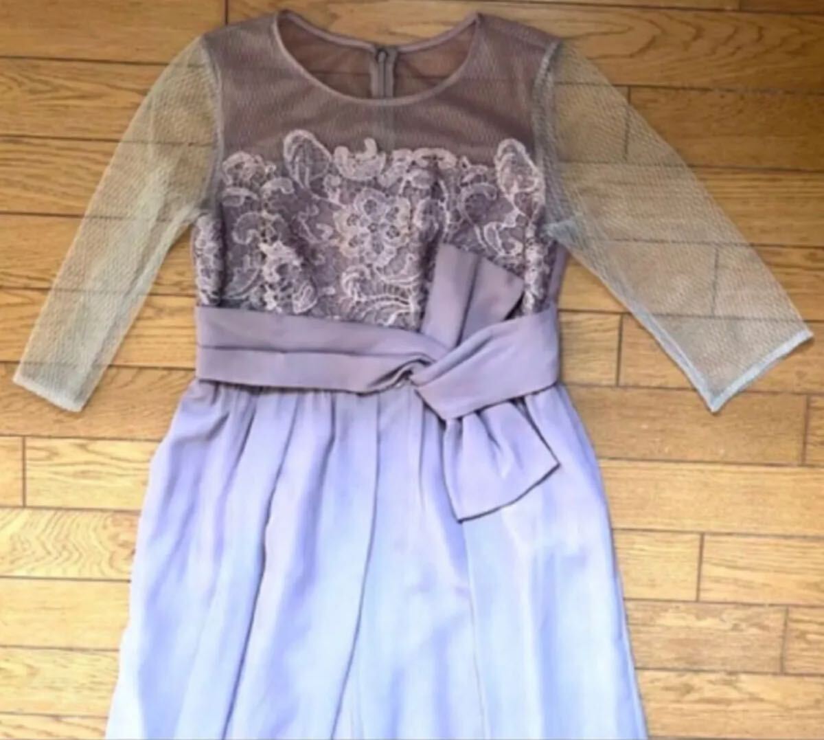 プルーヴー エンブロイダリーレースオールインワン スナイデルウサギオンライン結婚式パーティードレス発表会同窓会成人式演奏会レディー_画像5