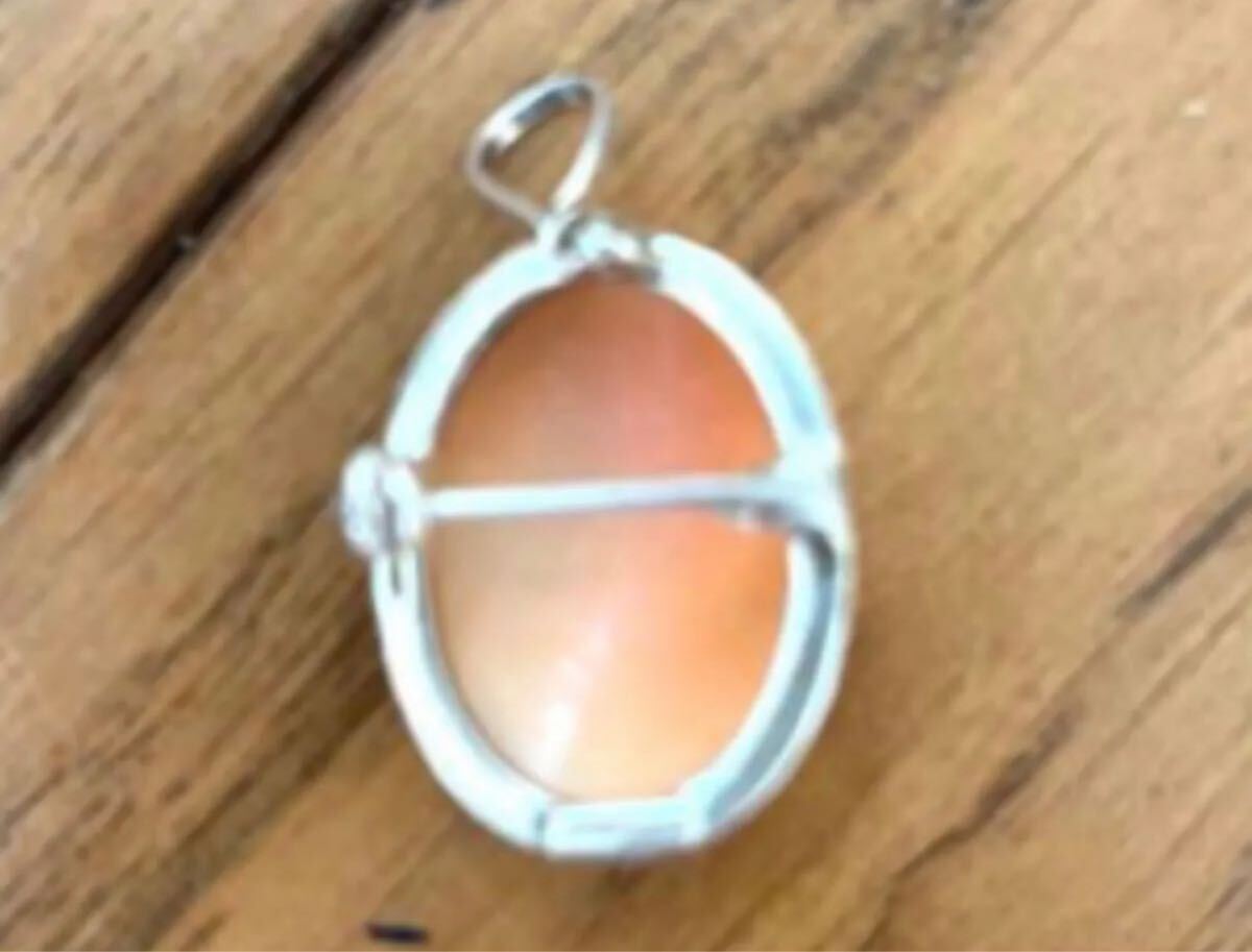 Donddioカメオブローチ ペンダントトップネックレスアンティークイタリア老舗アンティーク貝殻シェルファッションプレゼントギフトクリスマ_画像3