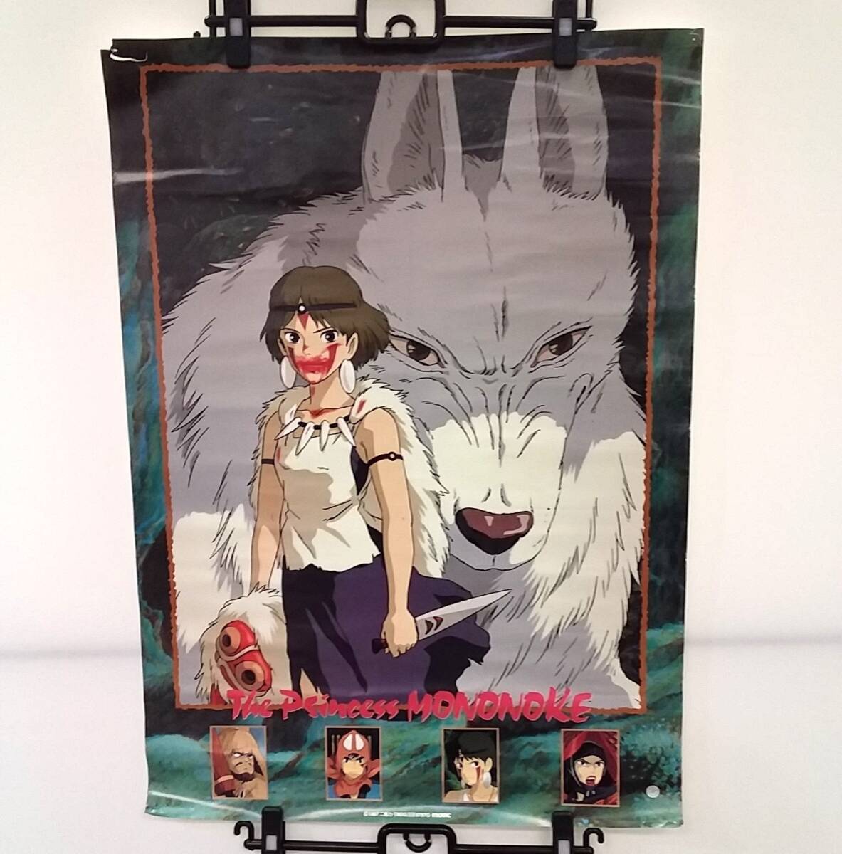 【佐川発送】スタジオジブリ もののけ姫ポスター&カレンダー表紙_画像2