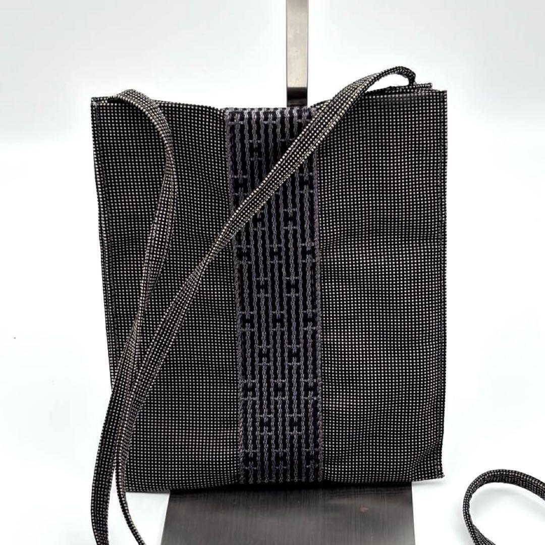 【極美品】HERMES エルメス エールライン ポシェット ショルダーバッグ 斜め掛け サコッシュ_画像4