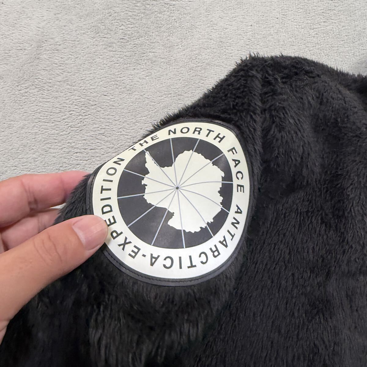 1円 極美品 THE NORTH FACE ノースフェイス アンタークティカバーサロフトジャケット フリースジャケット NA61930 ブラック XLサイズ 14776_画像2