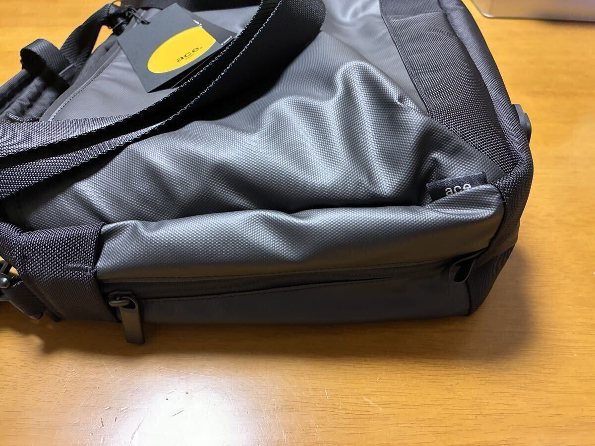 送料無料 aceビジネスバッグ 黒 6850301 ブリーフケース _画像2