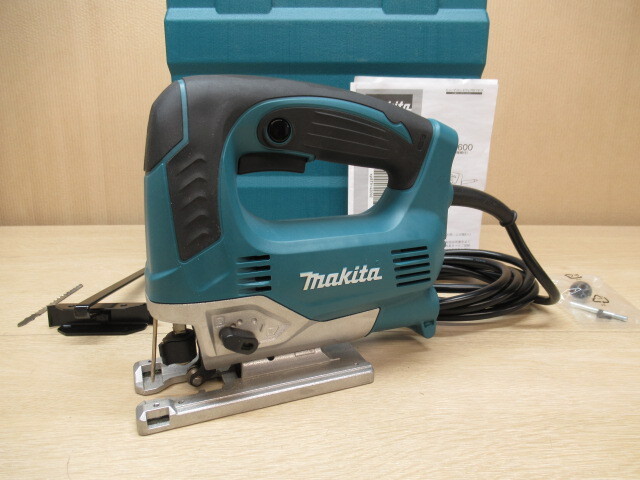 MAKITA マキタ ジグソー JV0600 100V 木材90mm 取扱説明書(shū) 収納ケース付き 切斷 電動(dòng)工具 管理7N1013H