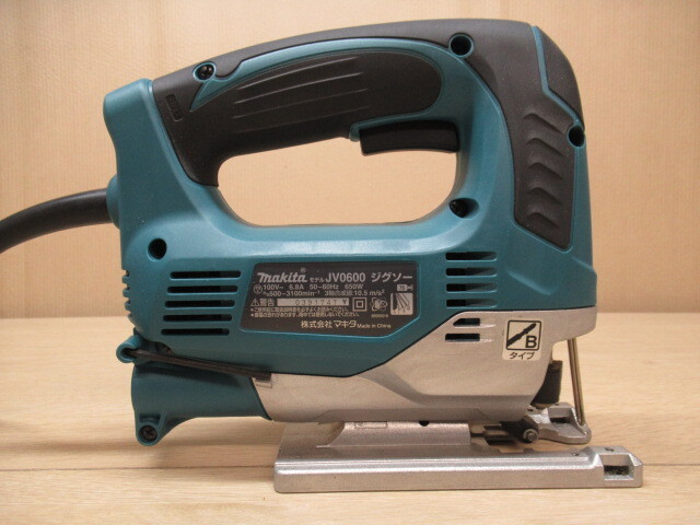 MAKITA マキタ ジグソー JV0600 100V 木材90mm 取扱説明書(shū) 収納ケース付き 切斷 電動(dòng)工具 管理7N1013H