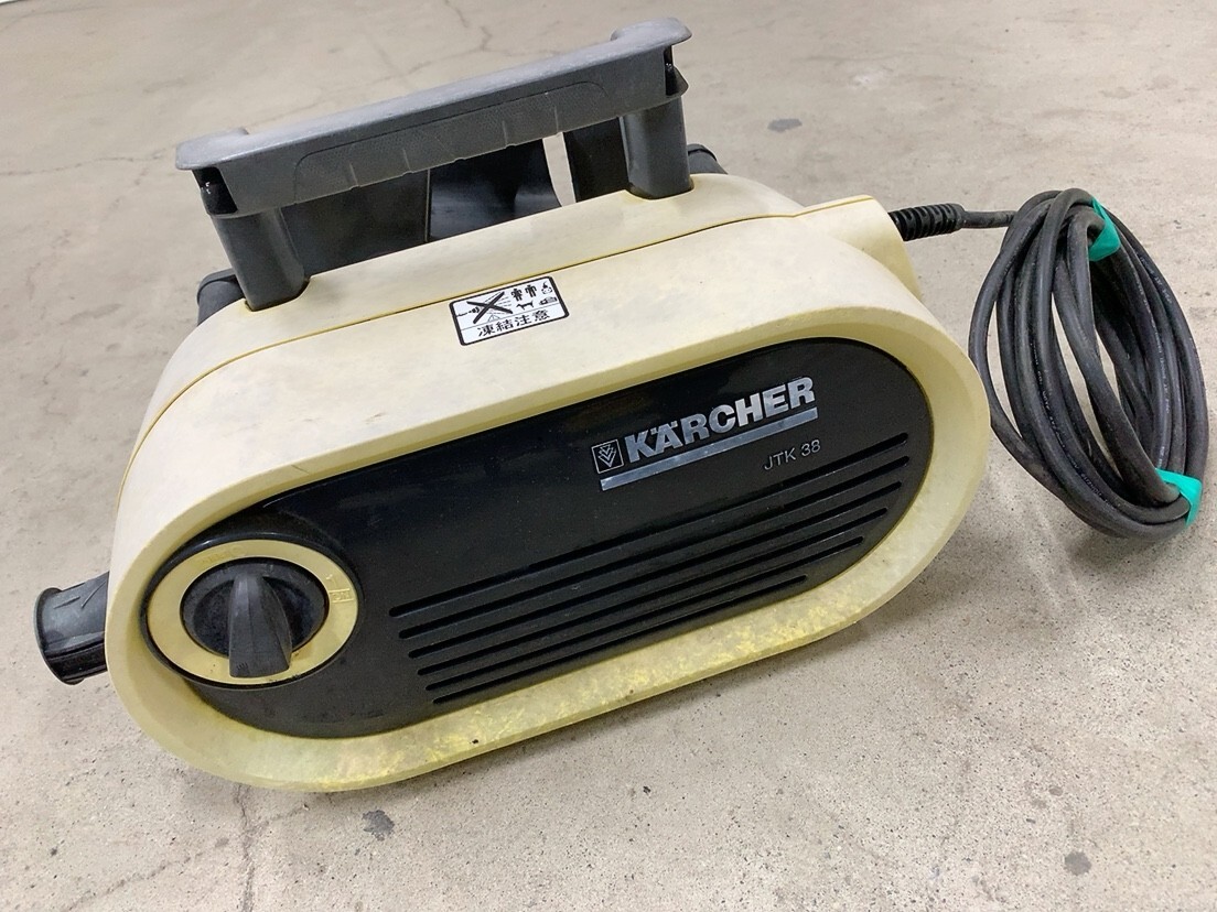  есть перевод электризация OK KARCHER Karcher мойка высокого давления JTK38 100V для бытового использования * корпус * высокого давления шланг только уборка большой уборка водяное давление самовывоз приветствуется Ibaraki 1003.4 O 120