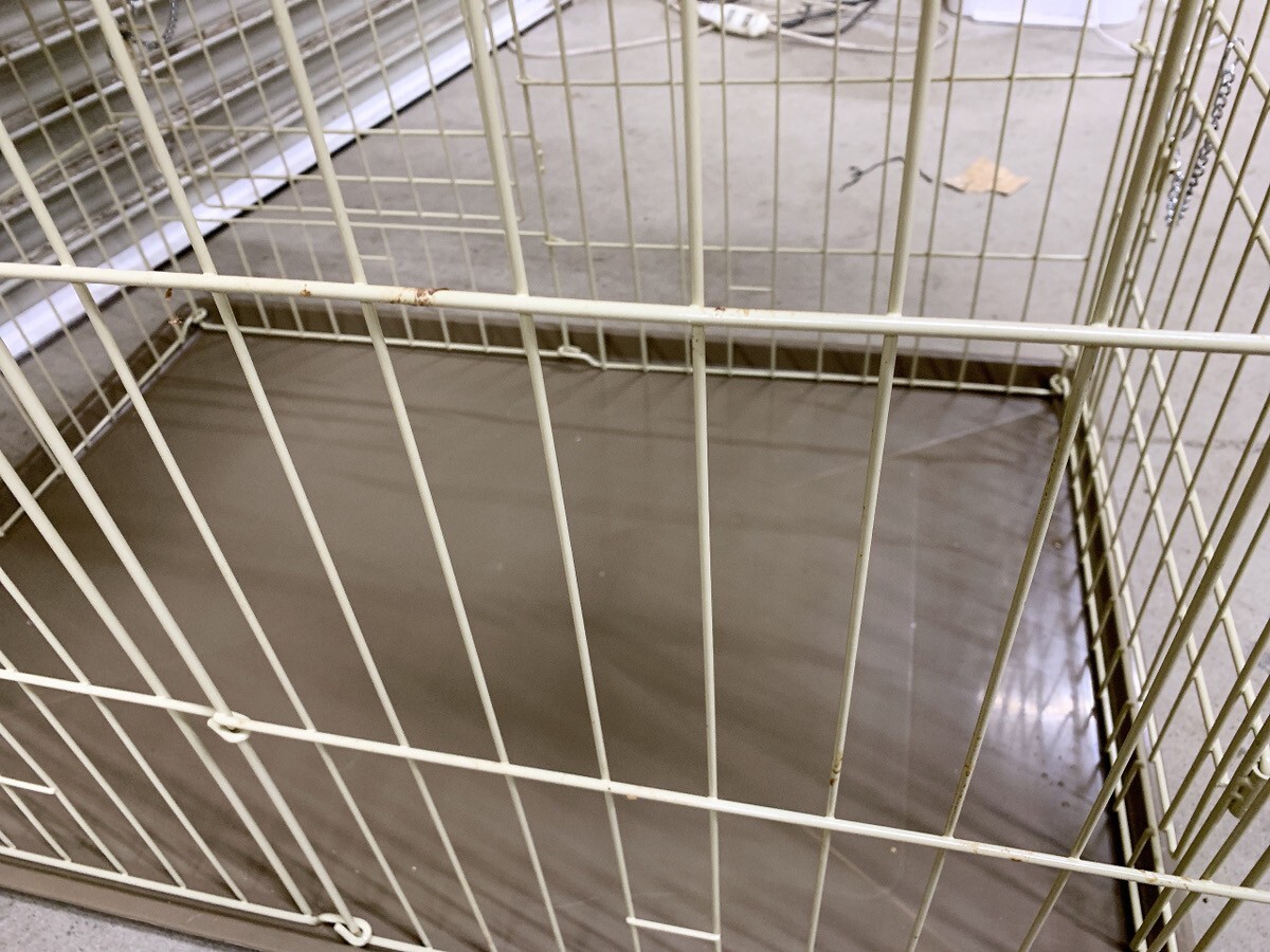 中古 猫用トイレ付ゲージ マルカン キャットフレンドルーム CT-200 W885×D630×H1170mm ペット ねこ ネコ 小動物 室内 保護 1022こ1 M 200_画像6