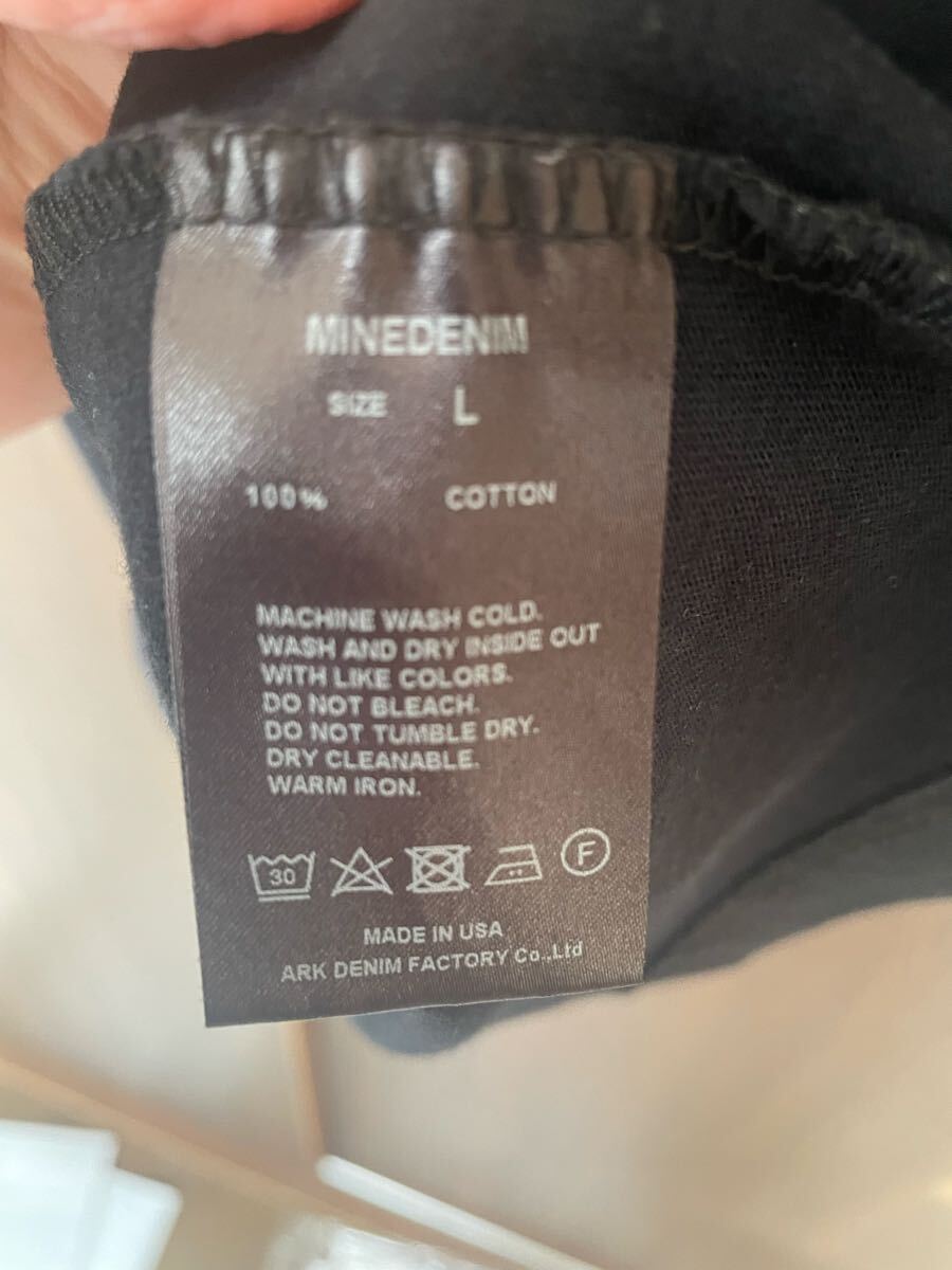 マインデニム×ロサンゼルスアパレル　Tシャツ　L_画像3